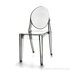 Klare Kristall Plastik Esszimmer Stuhl mit großem Preis